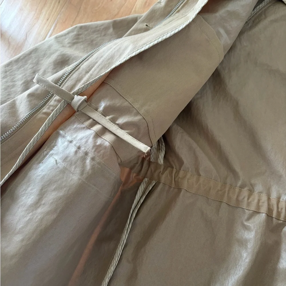 Zara Beige Trench Coat - Picture 4 of 9